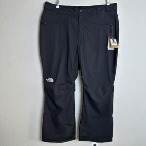 NEW The North Face Women's Plus Size 3X Freedom Insulated Pants Black Ski Snow